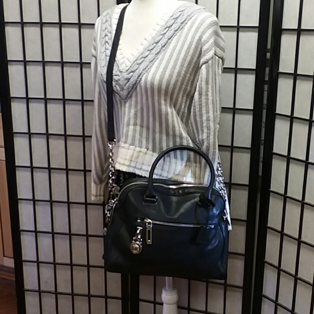 Michael Kors crossbody satchel handbag